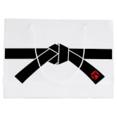 Zwarte gordel, martial Arts Groot Cadeauzakje (Achterkant)