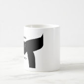 Zwarte gordel voor Martial Arts Koffiemok (Center)