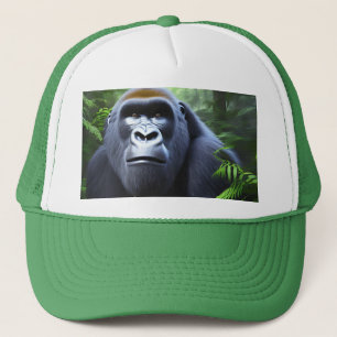 Zwarte gorilla in het Oerwoud, Trucker Pet