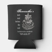 Zwarte Goth Meneermaid Laatste Zeiltocht Meisjes u Blikjeskoeler (Achterkant)