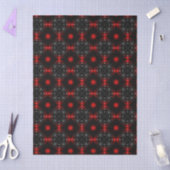 Zwarte Goth-patroon Tissuepapier (Craft)
