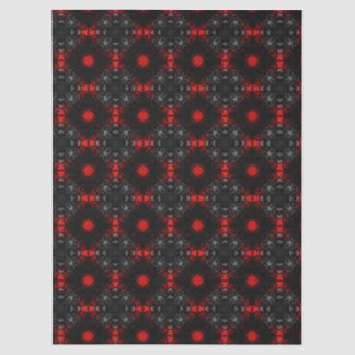 Zwarte Goth-patroon Tissuepapier