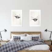 Zwarte gotische kant vleermuizen set (Slaapkamer)