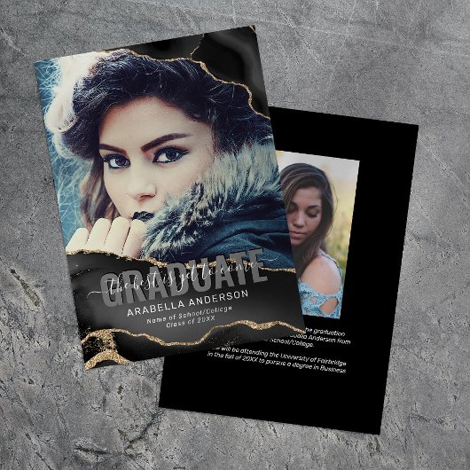 Zwarte Goud Afstudeerfoto Aankondiging