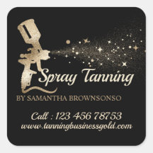 Zwarte Goud Air Brush Verf Spray Mobiele Tanning