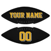 ZWARTE GOUD EN WITTE Football (Panelen)