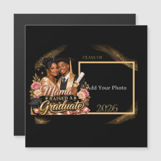 Zwarte Goud Foto Afstudeeraankondiging Postkaart