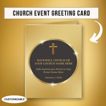 Zwarte Goud Kerk Waardering Jubileum Evenement