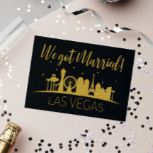 Zwarte Goud Las Vegas Trouw Elopement Ontvangst