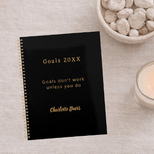 Zwarte goud motivatie citaat doelen planner