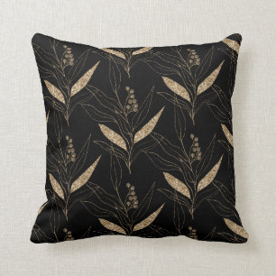 Zwarte goudapper Eucalyptus Botanische PILLOW Kussen