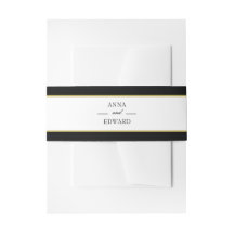 Zwarte goudbride en bruinbruidband