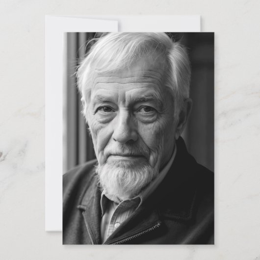 Zwarte gouden ballonnen foto 100e verjaardagsfeest kaart (Achterkant)