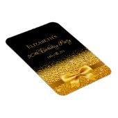 Zwarte gouden boog op de geboorte, met uitzonderin magneet (Rechterzijde)