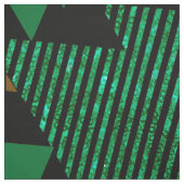 zwarte gouden kerstbomen stof (Swatch)