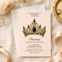 Zwarte Gouden Kroonprinses 5e Verjaardag
