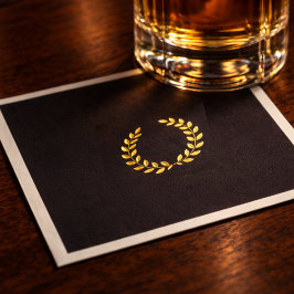 Zwarte & Gouden Pokernacht | Elegante decoratie vo Servet