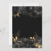 zwarte gouden rozen met uitzondering van de datumu (Achterkant)