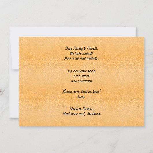 Zwarte gouden stad: aankondiging (Achterkant)