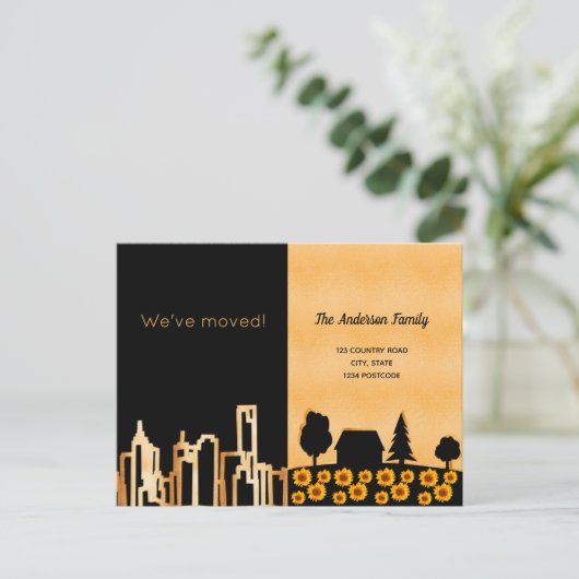 Zwarte gouden stad, we hebben de aankondiging verp (Staand voorkant)