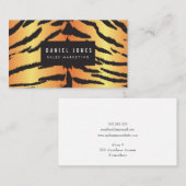 Zwarte gouden tinten voor hoger afdrukken visitekaartje (Voorkant / Achterkant)