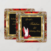 Zwarte gouden zwarte haarvlek op hoge hoogte kaart (Voorkant / Achterkant)