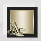 Zwarte goudhiel - baard kaart (Achterkant)