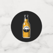 Zwarte goudkaas en bier van elke leeftijd confetti (Kleine voorkant)