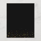 Zwarte goudkaas tot 50 jaar gouden Jubileum (Achterkant)