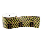 zwarte goudlint grosgrain lint (Spoel)
