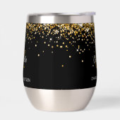 Zwarte goudmonogram (Links)