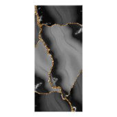 zwarte goudprijslijst - rackkaart reclamekaart (Achterkant)
