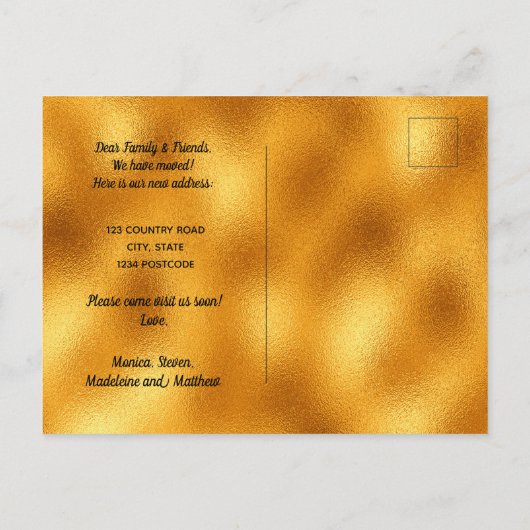 Zwarte goudstad, we hebben de aankondiging verplaa (Achterkant)