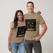 zwarte goudstak | Circuit Board | Technologie T-shirt (Unisex)