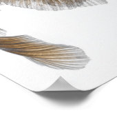 Zwarte goudvis (Carassius auratus) 2 Poster (Hoek)