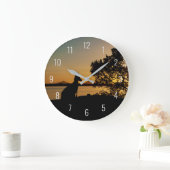 Zwarte & goudzonsondergang Australië - Landschap Grote Klok (Huis)