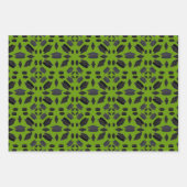 Zwarte graafkap boven groene gras inpakpapier vel (Voorkant 2)