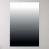 Zwarte gradiënt poster (Voorkant)