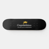 Zwarte Graduation Cap Skateboard Desk (Horizontaal)