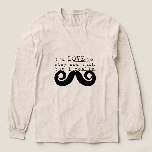 Zwarte Grappige Humor Ik Snavel Tri-Blend Shirt (Voorkant)
