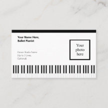 Zwarte Grenzen en Lijst Ballet Pianist