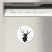 Zwarte griezelige spinmagneet magneet (Insitu (Vaatwasser))