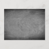 Zwarte Grijze Chalkboard Blackboard Achtergrond Briefkaart (Voorkant)