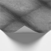 Zwarte Grijze Chalkboard Blackboard Achtergrond Cadeaupapier (Hoek)