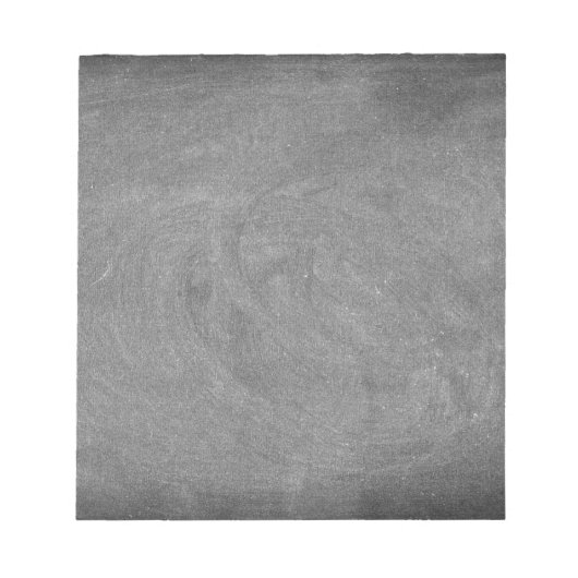 Zwarte Grijze Chalkboard Blackboard Achtergrond Notitieblok (Voorkant)