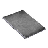 Zwarte Grijze Chalkboard Blackboard Achtergrond Notitieboek (Rechterzijde)