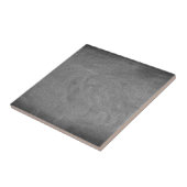 Zwarte Grijze Chalkboard Blackboard Achtergrond Tegeltje (Zijkant)