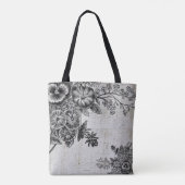  zwarte/grijze drijvende Canvas tas (Achterkant)