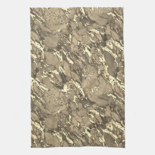 Zwarte, grijze en gouden keukenhanddoeken (Verticaal)