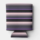  zwarte grijze strepen blikjeskoeler (Achterkant)
